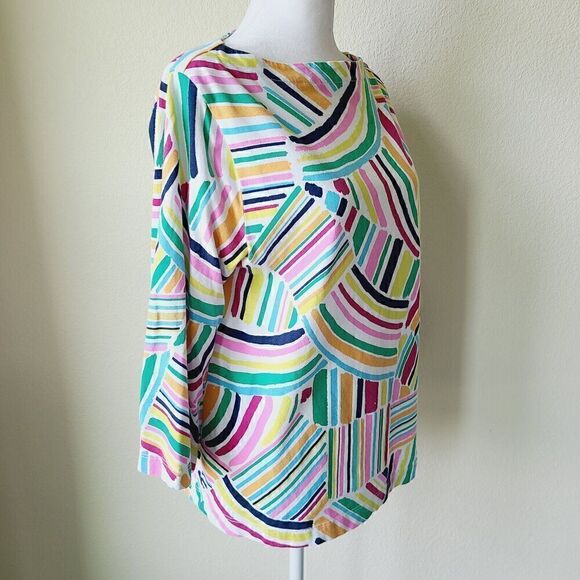 Fresh‎ Produce Tunic Small Seaglass Sundrenched Catalina Artsy Cotton Jersey - Picture 5 of 11